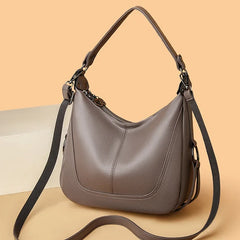 LIZAKOSHT - Luxury Womens Designer Handbags large Capacity pu leather Crossbody Bags for Woman Fashion Soft Skin Female Shoulder Bags