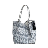 LIZAKOSHT - Autumn and Winter Woolen Plaid Shoulder Bag Double Sided Use Handbag Large Capacity Tote Bags For Women