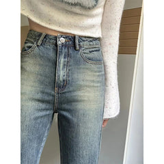 LIZAKOSHT  -  Y2K 2000S Flare Jeans Women Vintage High Waist Bow Denim Pants Summer Japanese Harajuku Baggy Design Wide Leg Trousers New