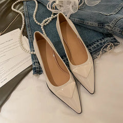 LIZAKOSHT - Fashion Pumps New High Quality Genuine Leather Comfortable Sports Sole Shallow Heels Daily Commuter Women Shoes