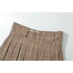 LIZAKOSHT - Women American Retro Sexy Low Waist Pleated Mini Skirt Summer Skirts