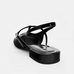 LIZAKOSHT - Black Mesh Women Mary Jane Shoes Comfortable Round Toe Fashion Buckle Strap Low Heel Shallow Large Size Daily Light Ladies Pumps