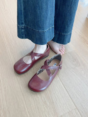 LIZAKOSHT - Cross Women's Shoes Female Footwear Round Toe Shallow Mouth Dress New Leopard Comfortable leopard Flat Round Toe Shoes Woman Fla