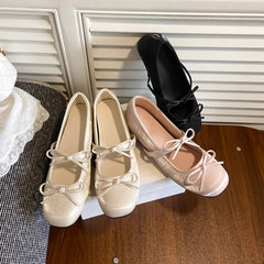 LIZAKOSHT - sweet pink silk height increasing flats women round toe bowtie lolita shoes ankle strap elevator mary janes shoes woman