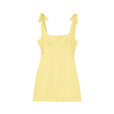 LIZAKOSHT - Dress Summer Women's 2025 New Chic Slim Tube Top Mini Elegant Travel Women's Dress Street Leisure Holiday Youth Dress