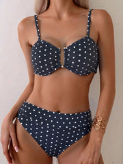 LIZAKOSHT - Sexy Bikinis Women's Swimwear Female Swimsuit For Swim Wear Bathing Suits Brazilian Bikini Set Beachwear Pool Bather