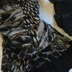 LIZAKOSHT - Hot Girl Tube Dresses Goth Leopard Print Slim Sexy Vintage Punk Y2k 90s Backless Mini Skirt Streetwear Aesthetic Harajuku Grunge