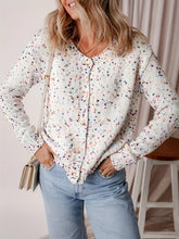 LIZAKOSHT - Clothes Autumn Women's Color Polka Dot Splicing Pullover Knitted Sweater