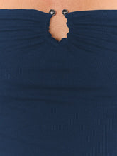 LIZAKOSHT - Y2K New European American Style Off-Shoulder T-Shirt Women Spicy Girls Metal Buckle Slim Long Sleeve Top Tee Knitted Sexy 56911