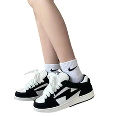 LIZAKOSHT - Vintage Casual Sneakers Women High Street Summer and Fall New Fashion Shoes Athletic Classic Sports Outdoor Footwear