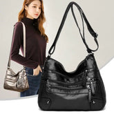 LIZAKOSHT - Soft Leather Crossbody Bag Women's Multi-ket oulder Bag ABENUOR Hobo Sle Spring 2026 Faion Trend