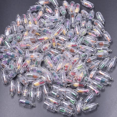 Resin Creative Figurine Toys Capsule Charm Pendant For Jewelry Making Diy Earrings Keychain Handmade Accessories