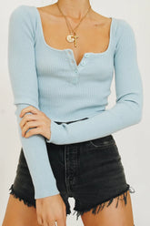 LIZAKOSHT - Women Rib Knitted Open Buttons Round collar Sweater Vintage Exposed navel Short Pullover Knitwear Long sleeve Cropped Jumper