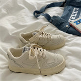 LIZAKOSHT Designer Sneakers for Women New Woman Sports Shoes Ladies Flats Lace Up Vulcanized Shoes Female Casual Footwear