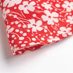 LIZAKOSHT  -  European and American Style Square Collar Lace Floral Dress Spring and Summer New High Waist Slim A Short Skirt Women