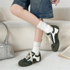 LIZAKOSHT - height-increasing flat-soled sneakers women's summer new versatile soft-soled sports and leisure board shoes