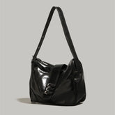 LIZAKOSHT - High Street Black Handbag Purse Women Sweet Cool Pu Leather Casual Crossbody Bags Female Versatile Messenger Bag Y2k