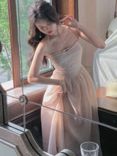 LIZAKOSHT - Elegant Fashion Halter Fairy Graduation Dresses Summer Woman Korean Solid A-Line Birthday Evering Party Vestidos Female Clothes