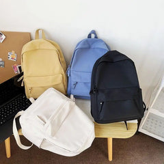 LIZAKOSHT - Canvas Women Backpack Anti-theft Shoulder Bag School Bag Fashion Backpack