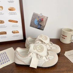 LIZAKOSHT - Sweet Womens Sports Shoes Niche Fashion Cute Female Sneakers Casual Versatile Autumn Designer Luxury Shoes