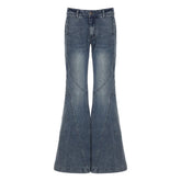 LIZAKOSHT  -  Sweetown Causal Slim Fit All-Match Women’s Flared Jeans Fashion Trendy Simple Retro Pants