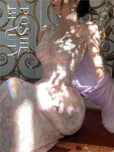 LIZAKOSHT  -  Women Summer Strap Floral Print Pink Corset Dress vintage vestidos sexys mujer abiti da sera vestido de novia wedding prom dress