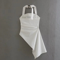 LIZAKOSHT - French Ins Blogger High Street Blouse Women Asymmetrical Sexy Tube Top Off Shoulder Shirt Fashion Muticolor