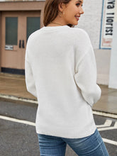 LIZAKOSHT  -  Fall Winter Sweater Women The American Flag Easter Independence Day New Year Top Pullover Jumper Jacket Long Sleeve 40927