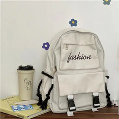 LIZAKOSHT - Large Capaci Bapa for Boys And Girls Elementary School High School Students Bla Casual Simple Sle Double oulder Bag