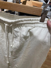 LIZAKOSHT - Casual Women Beige Skirts Summer Sweet High Waist Drawstring Skirts Solid Color Female Chic Bottoms