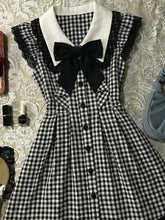 LIZAKOSHT - Japanese Dresses Y2k 90s Harajuku Slim Plaid Vintage Goth Women's Dress Kawaii Mini Skirt Sleeveless Summer Fashion Elegant Emo
