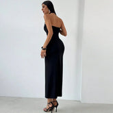 LIZAKOSHT - Pure and Slim Backpacking Sleeveless Dress - Outlines Your Smart and Charming Figure, Making It More Elegant and Elegant