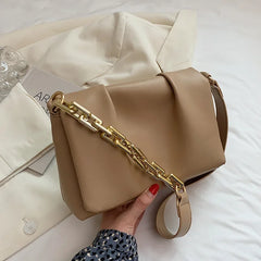 LIZAKOSHT - Women's Bags Handbags Cloud Design Shoulder Bags Crossbody Bag Chain Clutch Bag