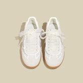 LIZAKOSHT - Korean Style Versatile Cute Dequn Shoes Women's New Small Popular Internet Celebrity Casual Sports Flat Shoes Lightweight