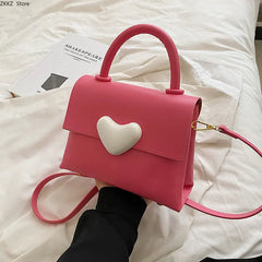 LIZAKOSHT - Fashion Female PU Leather Bag New Style Lady Simplicity Tote Handbag Four Seasons Universal Shoulder Crossbody Bag for Women
