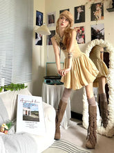 LIZAKOSHT - Hikigawa Summer Causal Women Dress All Match Bufferfly Print Dresses Sleeveless Sexy Chic Fashion Elegant Vestido De Mujer