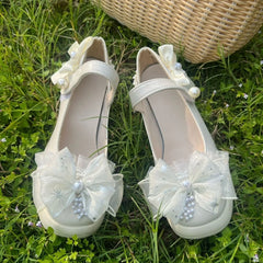 LIZAKOSHT - lolita platform heels y2k platform shoes women's shoes with bow luxury heel heeled evening shoe maryjane shoes beige bridal heel