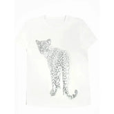 LIZAKOSHT - Euramerican Simple Cool Girl Vintage Print Clothes Y2k Aesthetic All Match Casual Women T Shirts Summer Simple Base Punk Tops