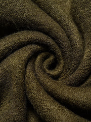 LIZAKOSHT - Multi-way Long Sleeve Knit Robe For Female Mini Contrast Knitted Dress With Belt Spring Winter New Fashion