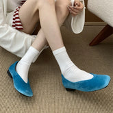 LIZAKOSHT - New Autumn Footwear Women Mary Jane Shoes Shallow Comfort Soft Sole Square Toe Dress Shoes Fashion Brand Flats Shoes Ladies