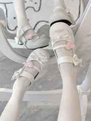 LIZAKOSHT  -  Original Cute Lo Shoes Versatile Low Heels Comfortable Round Toe Sweet Lolita Single Shoes Cute Japanese Girl Tea Party Shoe