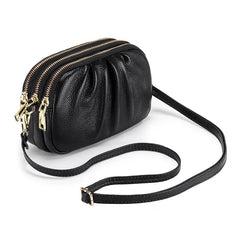 LIZAKOSHT - New Women Genuine Leather Handbags Multifunctional Large Capacity Shoulder Bags Portable Cowhide Crossbody Bags Women Luxury Bag