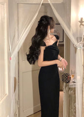 LIZAKOSHT - Elegant Bodycon Sleeveless Knitting Midi Dresses for Women Autumn New Evening Party Prom Robe Sexy Fashion Female Clothing