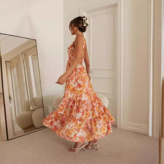 LIZAKOSHT - Hot Summer Style Fashion, High-end Feeling, Camisole, Gentle Style Dress, Women's French Style Dress