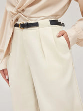 LIZAKOSHT - New Autumn Winter Loose Low Waist Pants Women's Straight Leg Suit Wide Leg Elegant Commuting Trousers