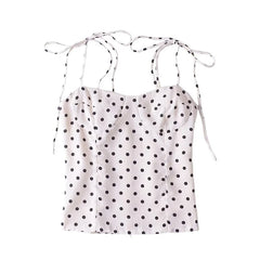 LIZAKOSHT - New Women French Style Floral Print Chiffon Camis Sexy Sleeveless Female Holiday Summer Chic Crop Top