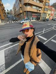 Lizakosht Stand Neck Sleeveless Zipper Vest Jackets Women Thicken Warm Cotton Cardigan Waistcoat Autumn Female Fashion Pocket Outwear