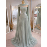LIZAKOSHT - Elegant Evening Dresses for Woman Party Wedding Custom Made Luxurious Engagement Dress Korean Popular Dress