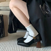 LIZAKOSHT - Japanese Style Lolita Mary Jane Shoes for Women Gothic Woman Pumps Formal Summer Comfortable and Elegant a Genuine Mark