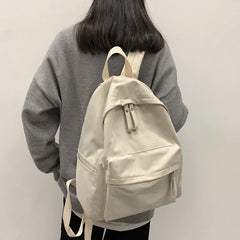LIZAKOSHT - New Arrival Women's Fashion Women Large Capacity University Backpack Cute Girls' Travel Backpack Cool Trendy Solid Color Package